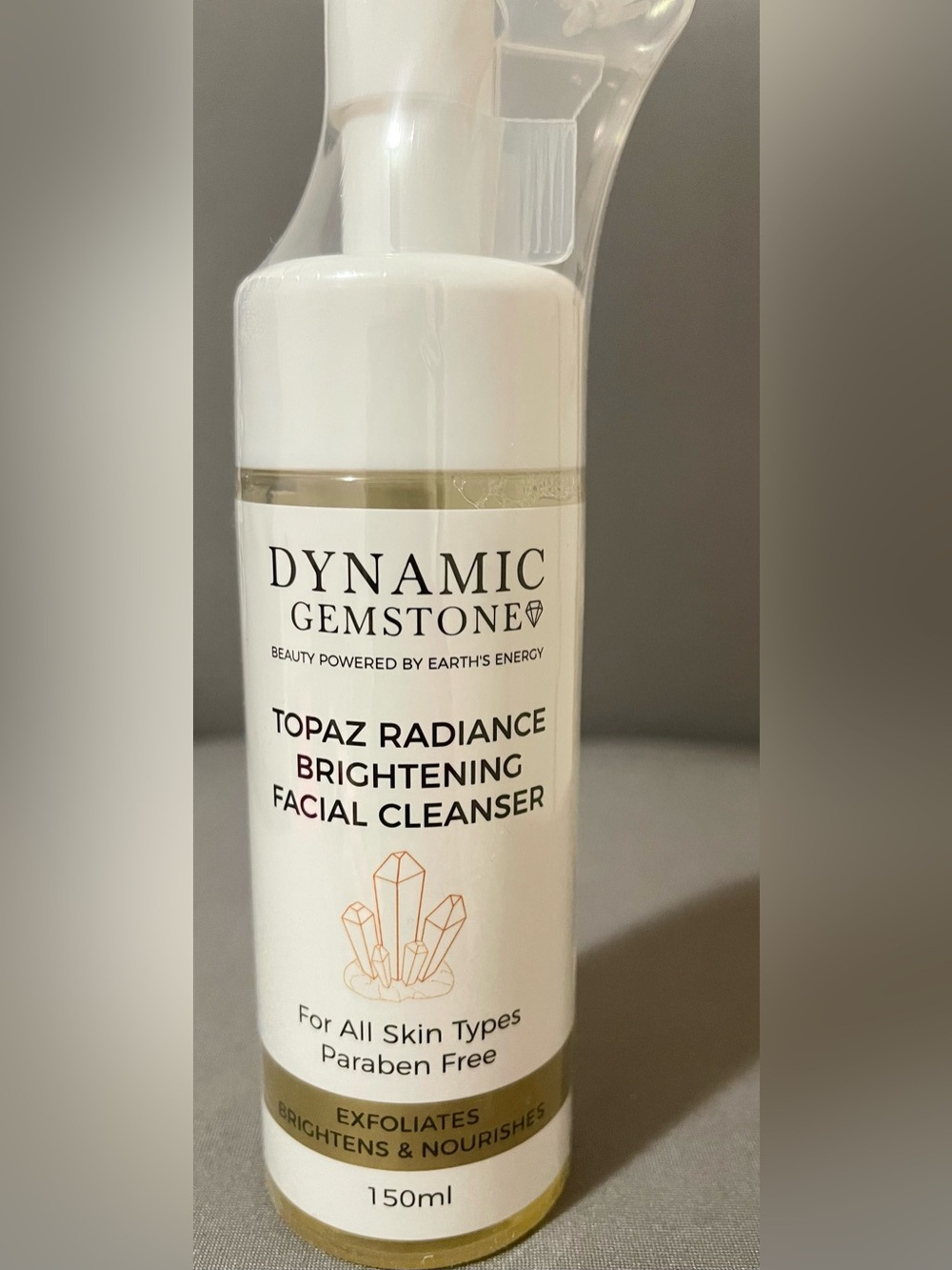 Topaz Radiance Brightening Facial Cleanser — White